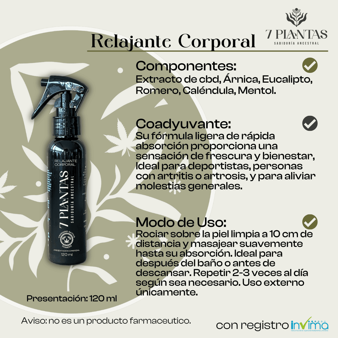 Relajante Corporal 120ml