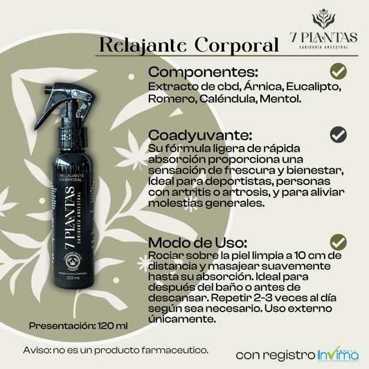 Relajante Corporal 120ml